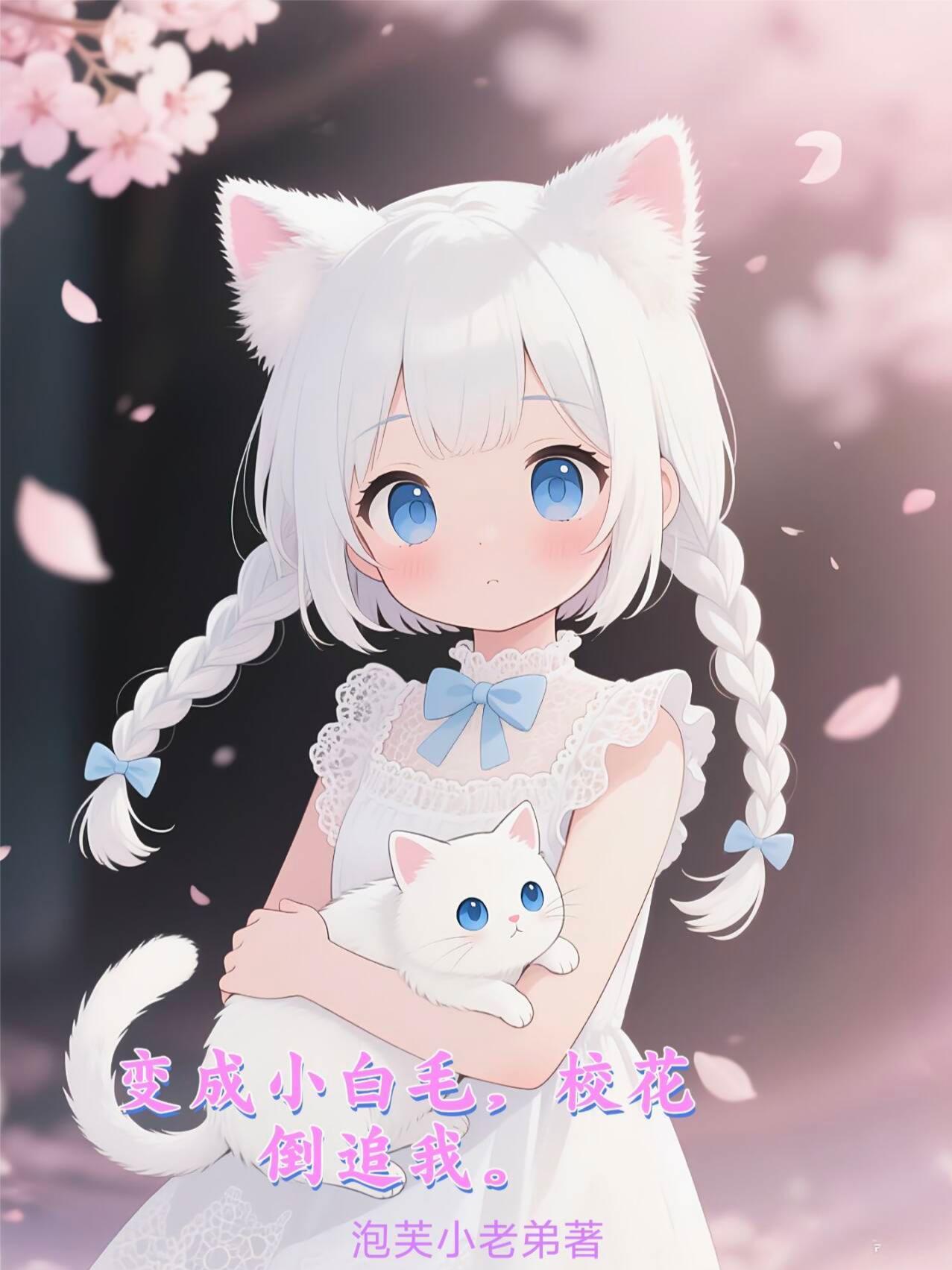 变身白毛少女