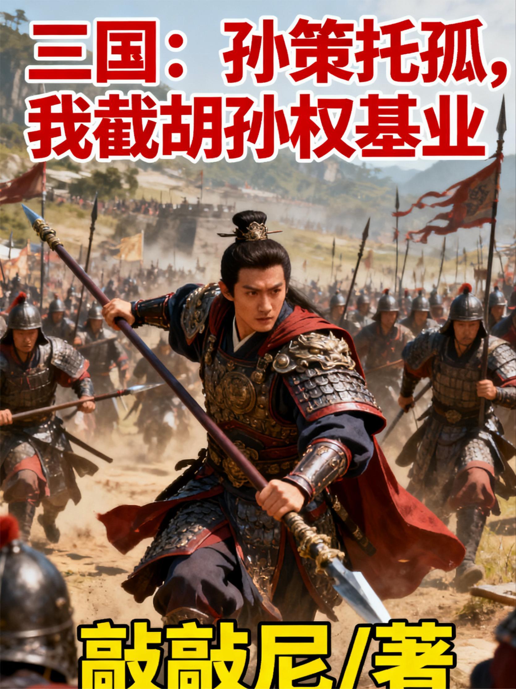 孙策在临死前将国家托付给孙权时要他外事不决问