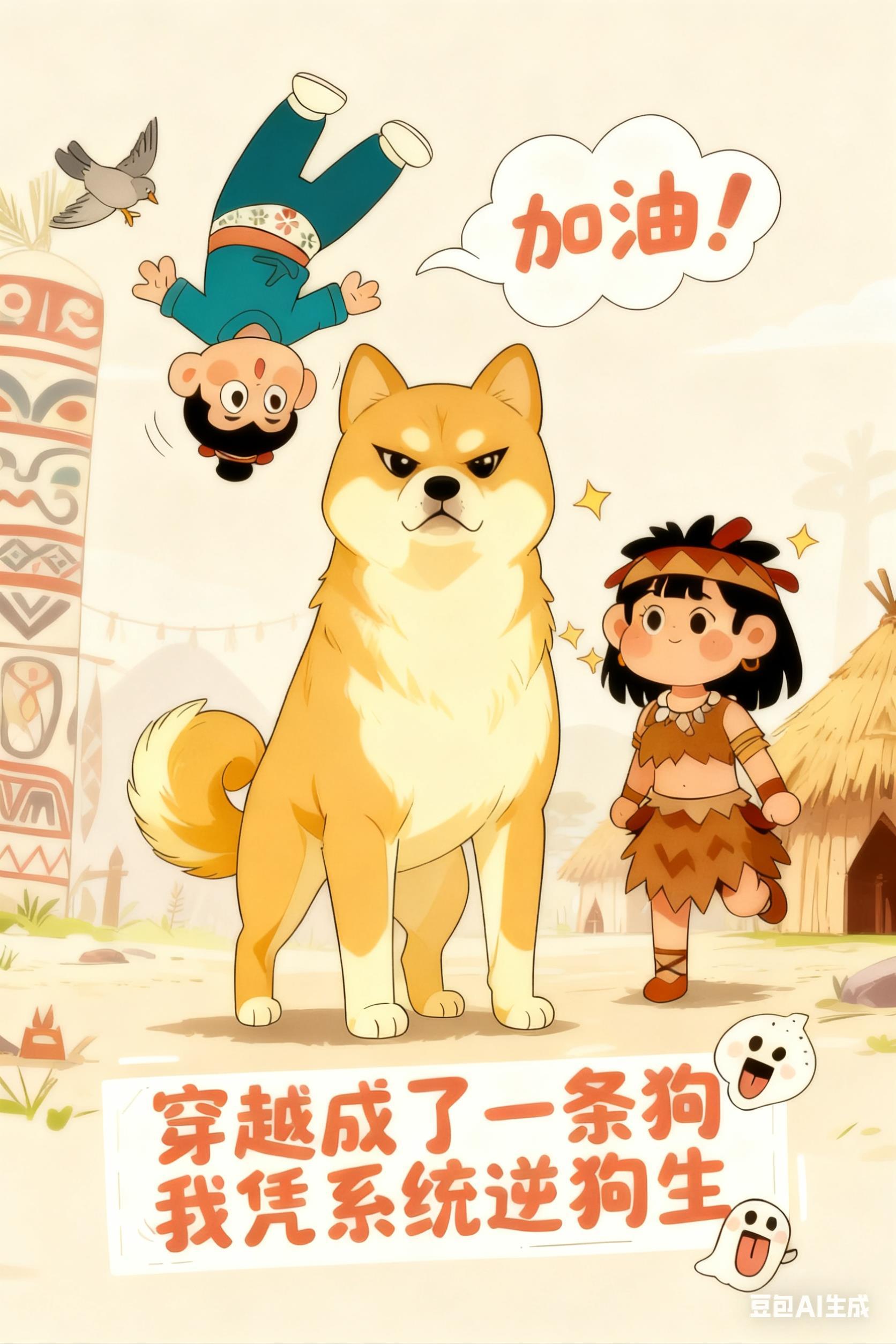 主角穿越成一条狗的