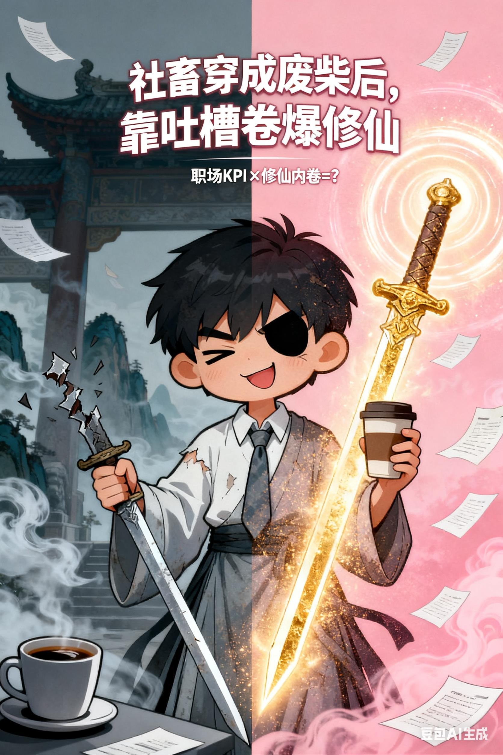 社畜猝死穿成书里炮灰